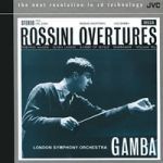 【絕版名片】羅西尼序曲精選 ( XRCD24 )<br>甘巴 指揮 倫敦交響樂團<br>Rossini Overtures / Gamba - London Symphony Orchestra